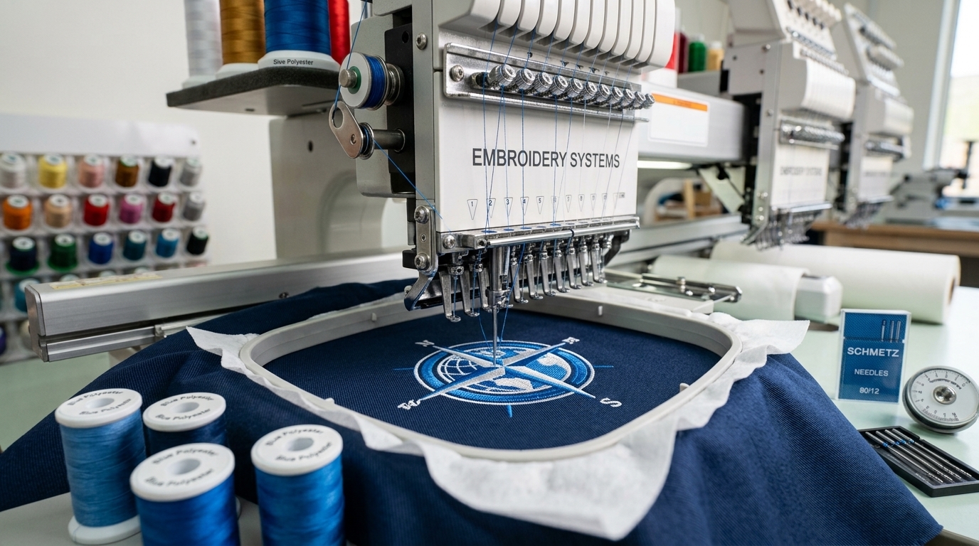 Breaks in Machine Embroidery