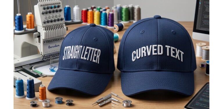 Curved Text for Caps